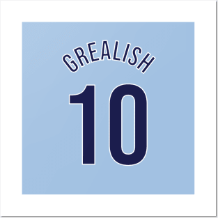 Grealish 10 Home Kit - 22/23 Season Posters and Art